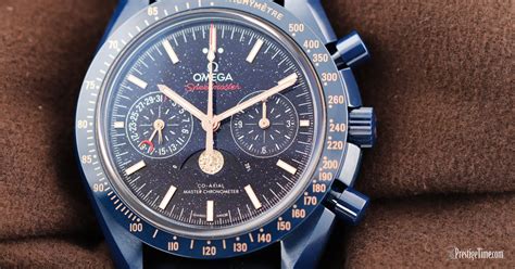 omega speedmaster white dial blue hands|omega speedmaster aventurine.